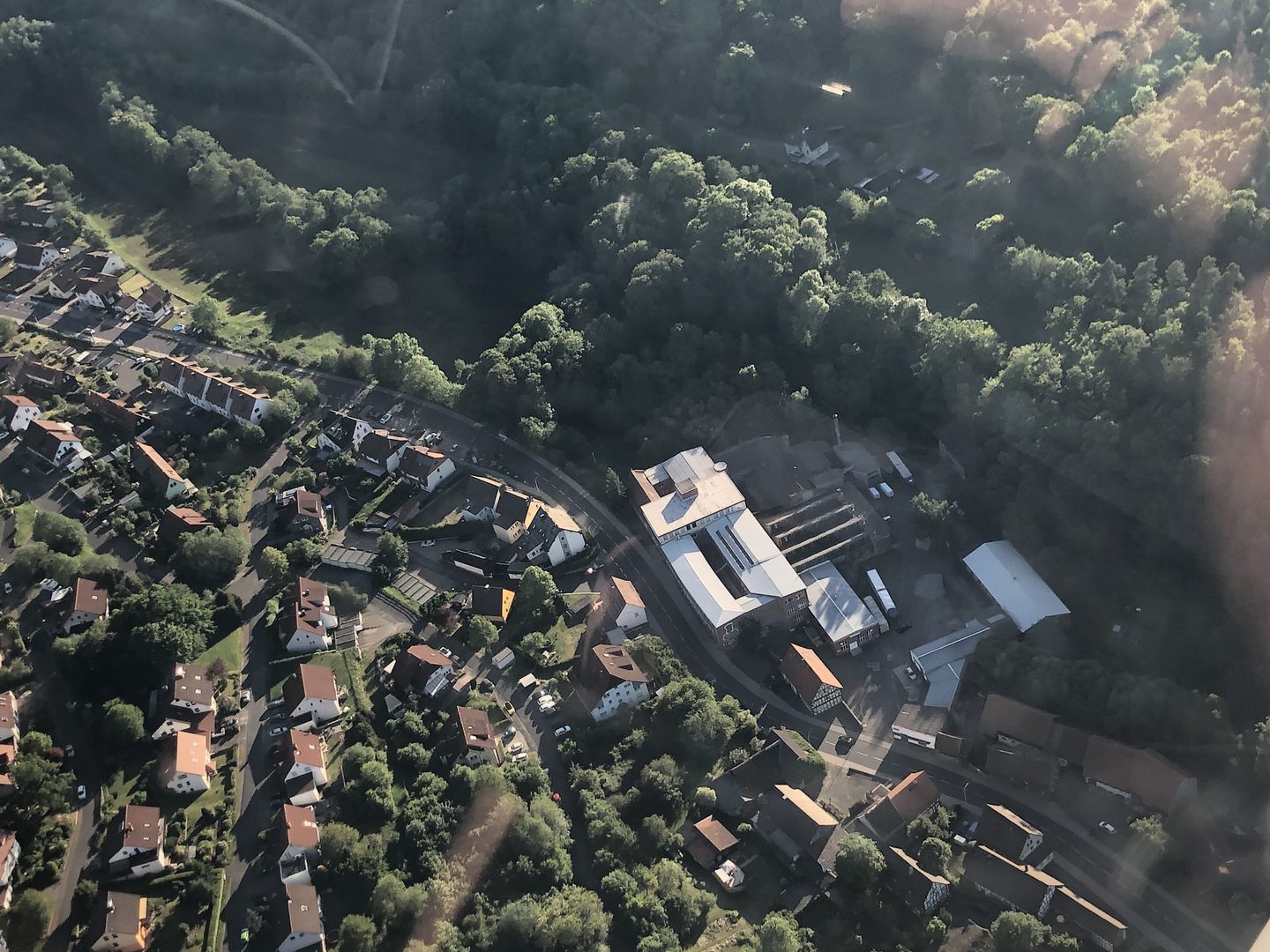 W.Campus Lauterbach Luftaufnahme